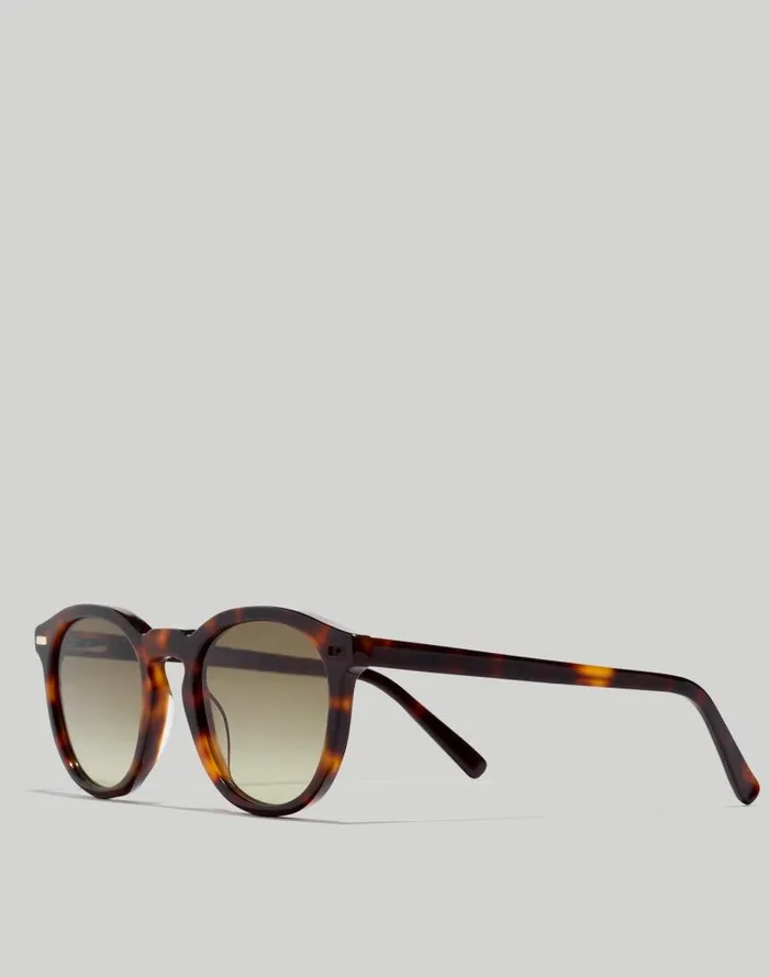 Men Round Acetate Sunglasses Classic Tortoise Mens Madewell Sunglasses