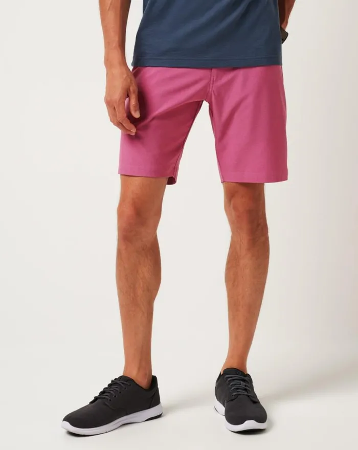 Men SAND HARBOR SHORT 9IN Rose Wine TravisMathew Shorts