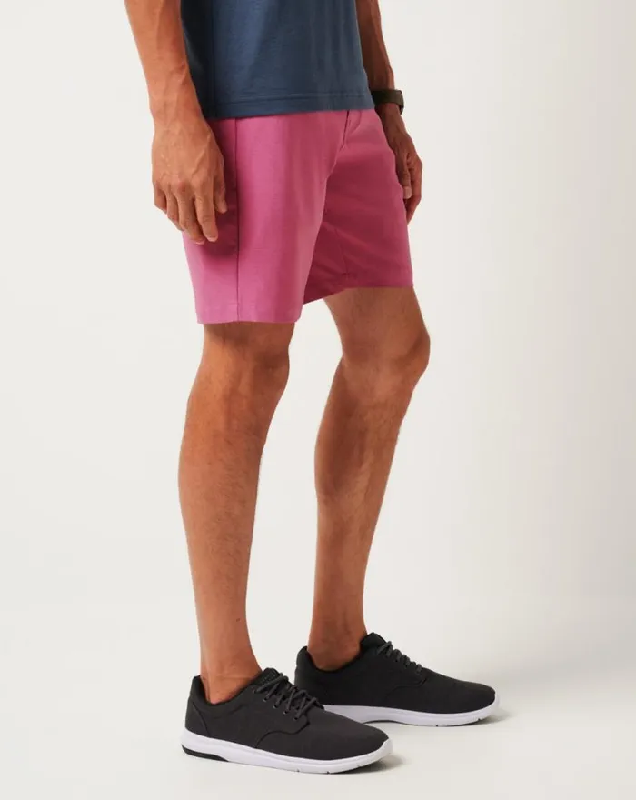 Men SAND HARBOR SHORT 9IN Rose Wine TravisMathew Shorts