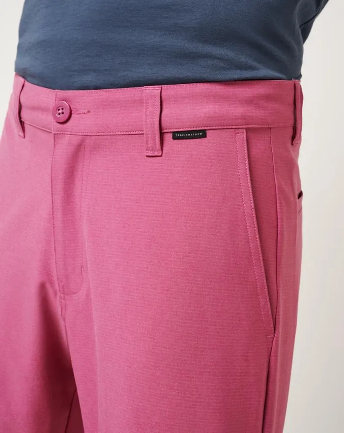 Men SAND HARBOR SHORT 9IN Rose Wine TravisMathew Shorts