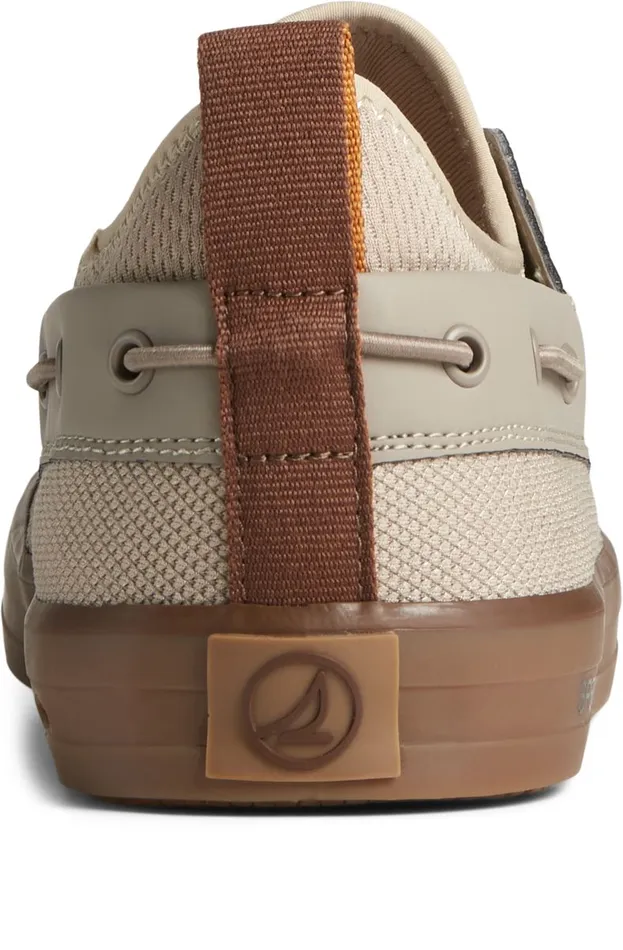 Men SeaCycled Fairlead Boat Sneaker Taupe Sperry Sneakers
