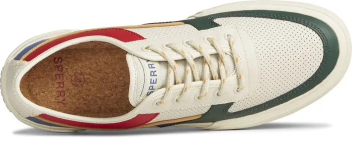 Men SeaCycled Soletide Sneaker Cream Sperry Sneakers Men SeaCycled Soletide Sneaker Cream Sperry Sneakers