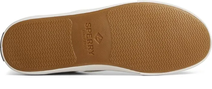 Men SeaCycled Striper II CVO Textile Sneaker White Sperry Sneakers Men SeaCycled Striper II CVO Textile Sneaker White Sperry Sneakers