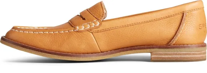 Men Seaport Penny Leather Loafer Tan Sperry Active