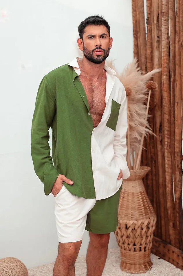 Men Shirts Runaway The Label CALEB SHIRT Khakisand