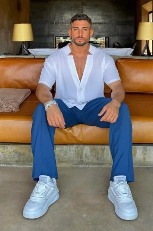 Men Shirts Runaway The Label DARIO SHIRT White