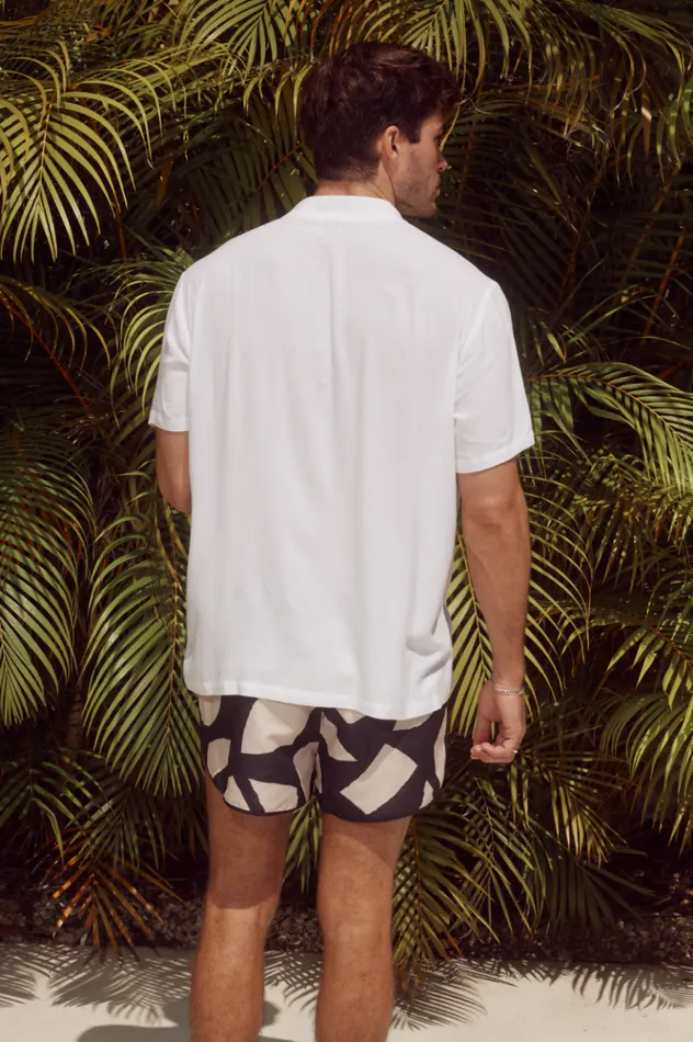 Men Shirts Runaway The Label DARIO SHIRT White