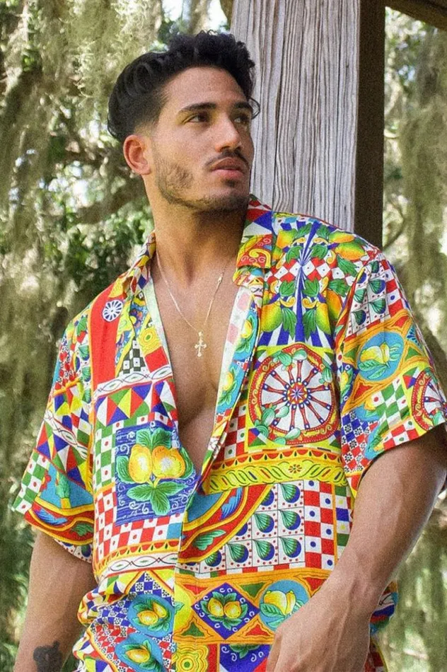 Men Shirts Runaway The Label DENNIS SHIRT Phaedra Print