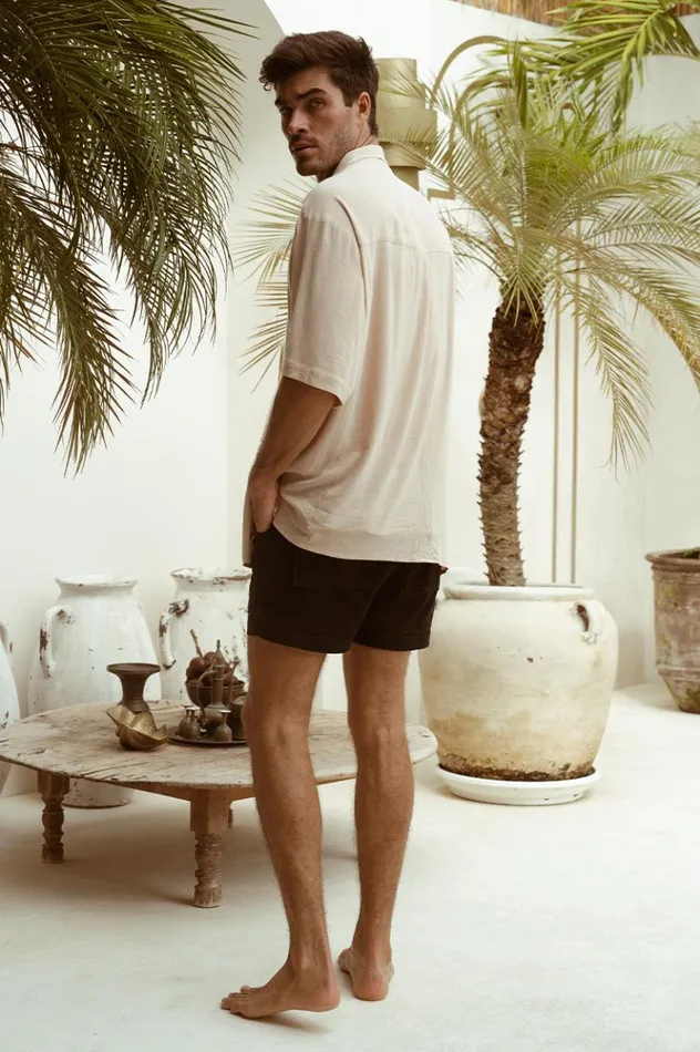 Men Shirts Runaway The Label JAYDEN SHIRT Sand