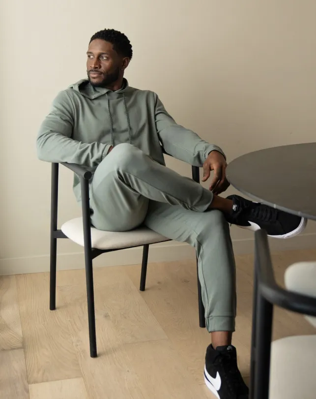 Men SIDESLIP JOGGER Dark Olive TravisMathew Pants