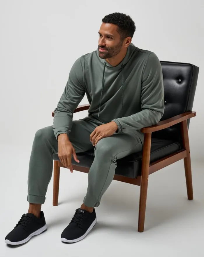 Men SIDESLIP JOGGER Dark Olive TravisMathew Pants