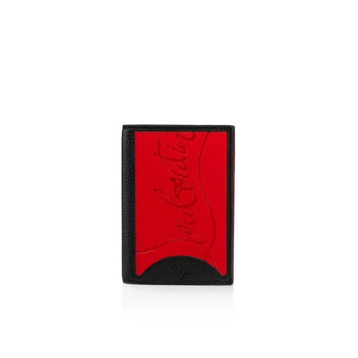 Men Sifnos Card Holder 8211 Rubber And Grained Calf Leather 8211 Loubi Loubi Christian Louboutin Wallets and Cardholders Men Sifnos Card Holder 8211 Rubber And Grained Calf Leather 8211 Loubi Loubi Christian Louboutin Wallets and Cardholders