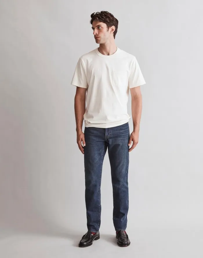 Men Slim Jeans Stratfield Wash Madewell Jeans