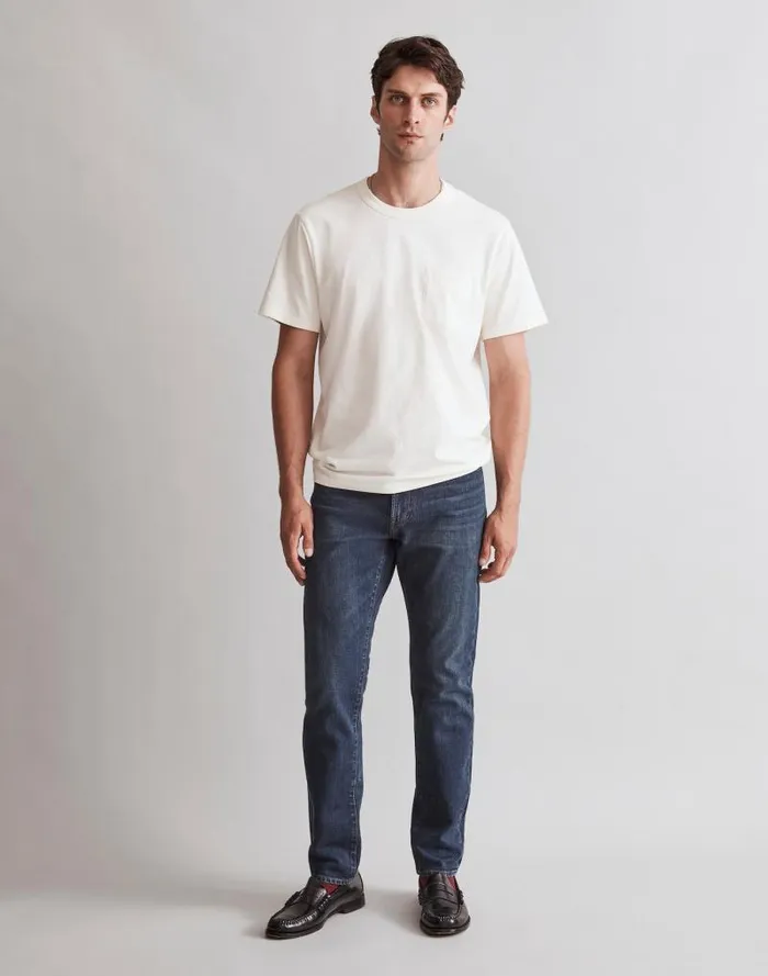 Men Slim Jeans Stratfield Wash Madewell Jeans