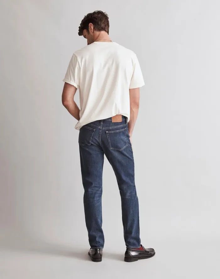 Men Slim Jeans Stratfield Wash Madewell Jeans