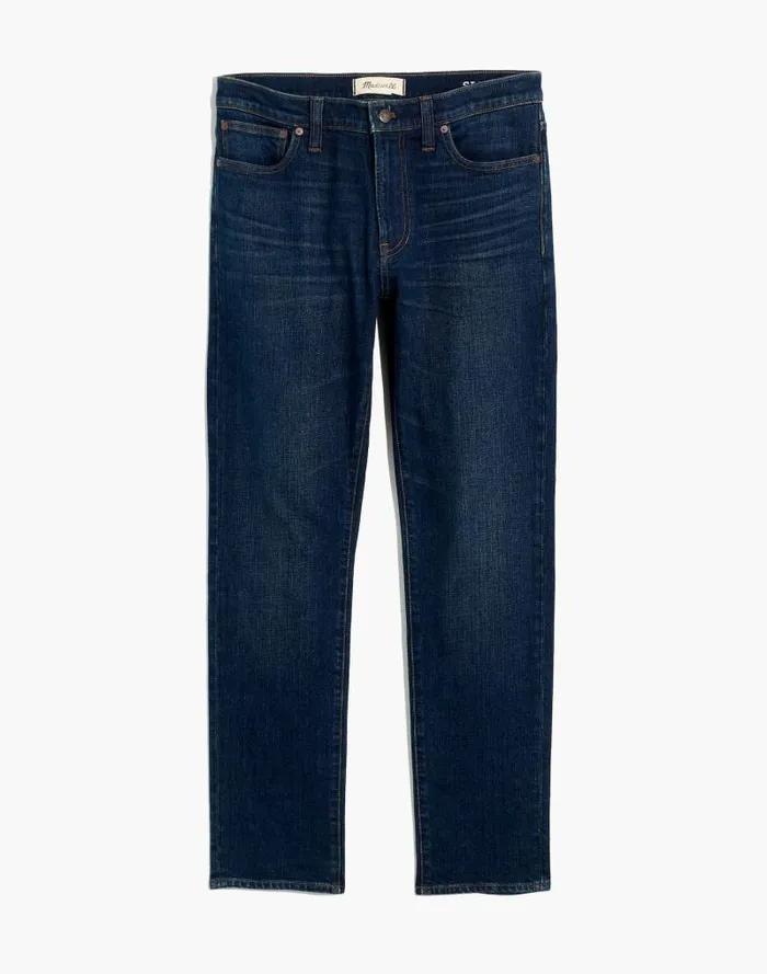 Men Slim Jeans Stratfield Wash Madewell Jeans