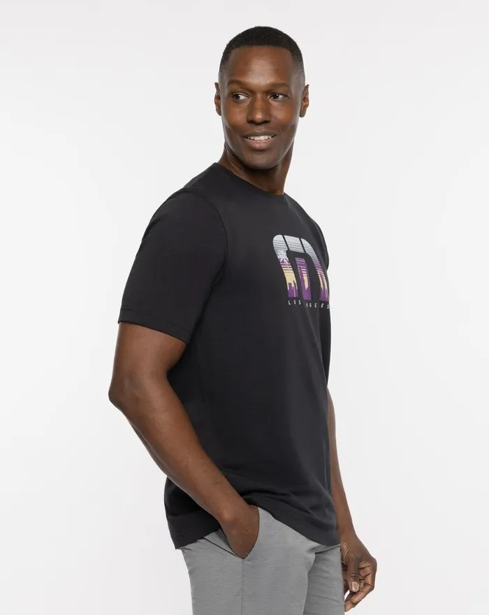 Men SOCAL TEE Black TravisMathew Tees Men SOCAL TEE Black TravisMathew Tees