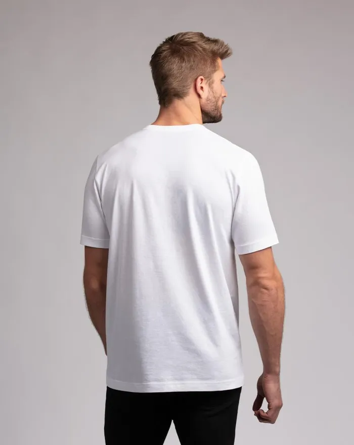 Men SPRING BREAK TEE White TravisMathew Tees