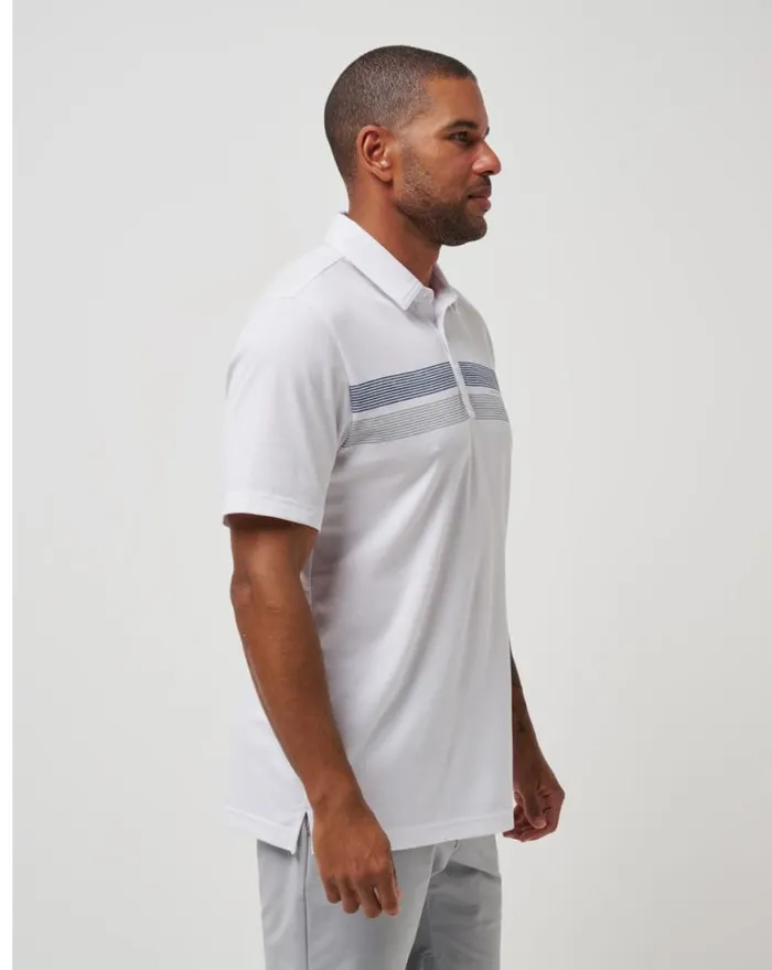 Men ST LOUIS CARDINALS TOP RECRUIT POLO White TravisMathew Polos