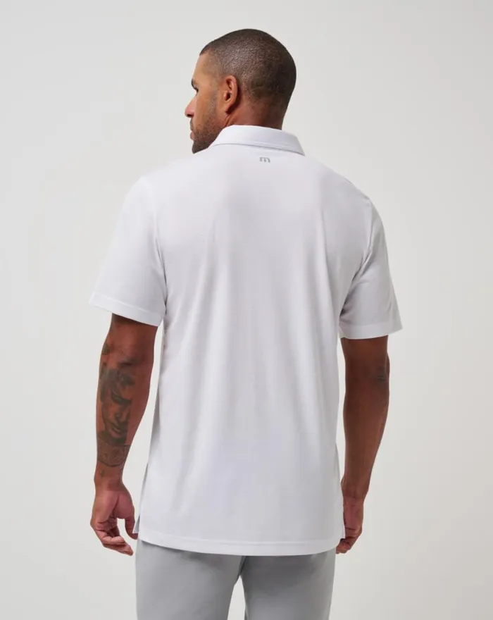 Men ST LOUIS CARDINALS TOP RECRUIT POLO White TravisMathew Polos