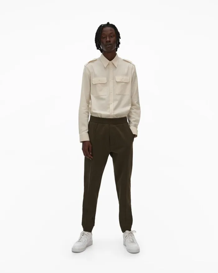 Men Strap Sweatpant Hunter Sage Helmut Lang Pants