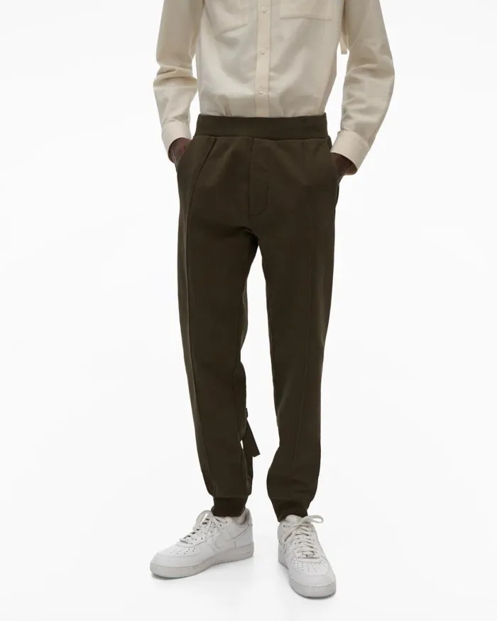 Men Strap Sweatpant Hunter Sage Helmut Lang Pants