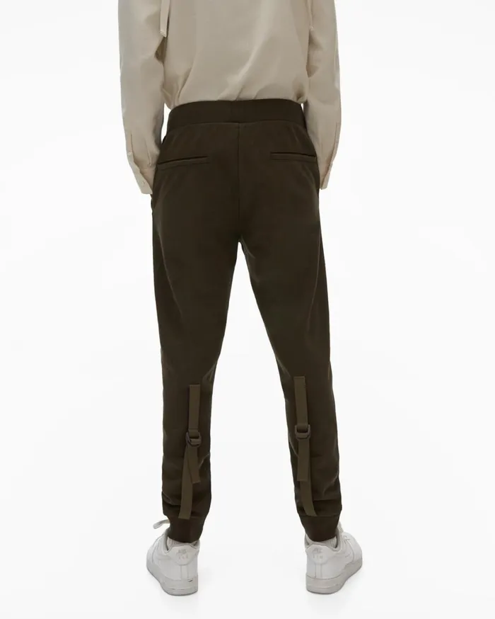 Men Strap Sweatpant Hunter Sage Helmut Lang Pants