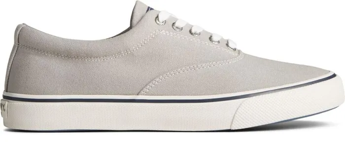 Men Striper II Canvas CVO Sneaker Grey Sperry Sneakers
