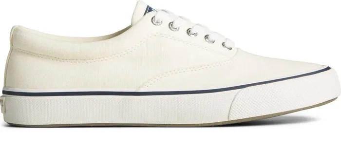 Men Striper II Canvas CVO Sneaker White Sperry Sneakers