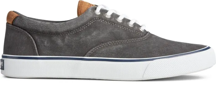 Men Striper II CVO Sneaker Salt Washed Black Sperry Sneakers