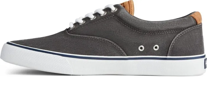 Men Striper II CVO Sneaker Salt Washed Black Sperry Sneakers Men Striper II CVO Sneaker Salt Washed Black Sperry Sneakers