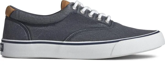 Men Striper II CVO Sneaker Salt Washed Navy Sperry Sneakers