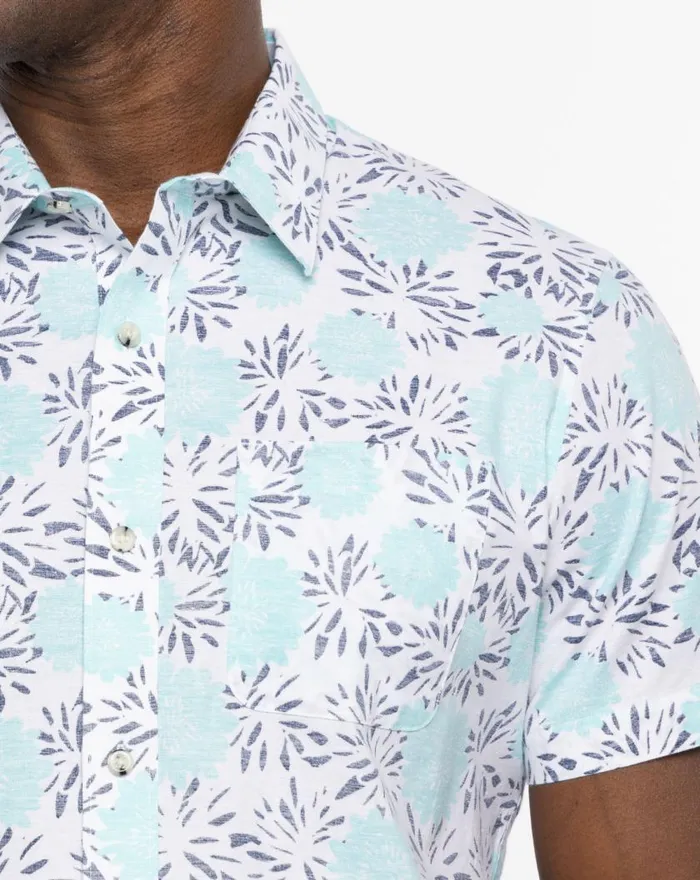 Men STYLITE BUTTONUP White TravisMathew ButtonUps