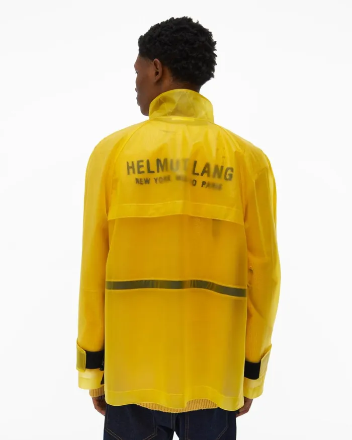 Men Tech Jacket Laser Yellow Helmut Lang Jackets
