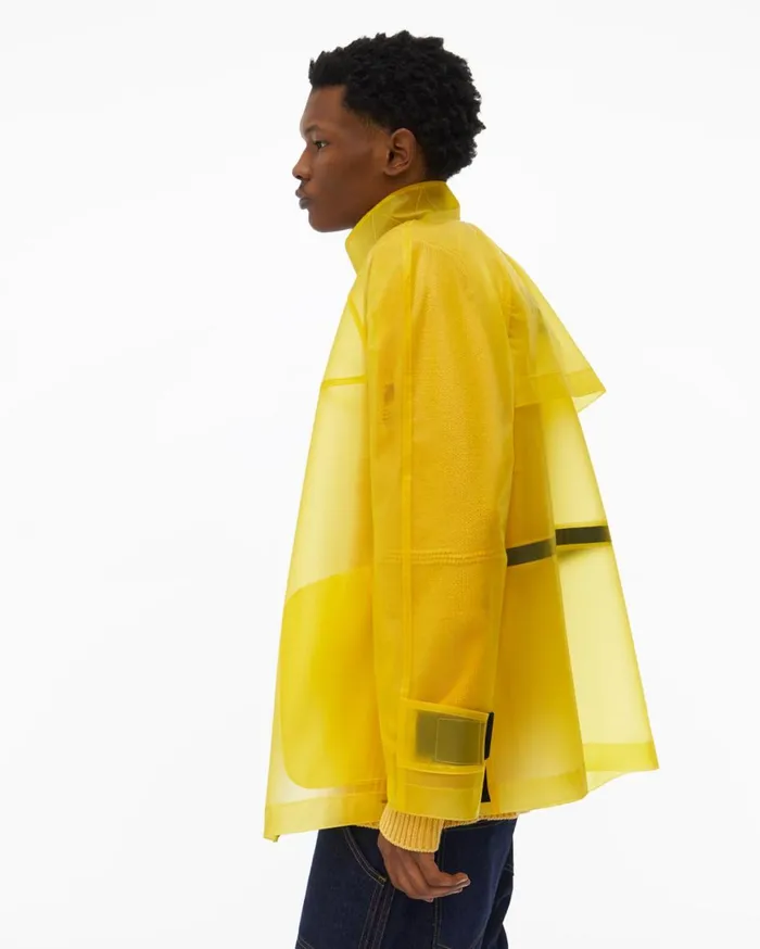 Men Tech Jacket Laser Yellow Helmut Lang Jackets