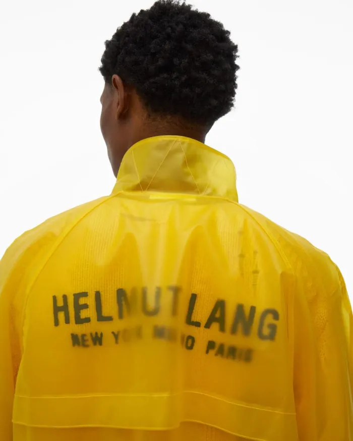 Men Tech Jacket Laser Yellow Helmut Lang Jackets