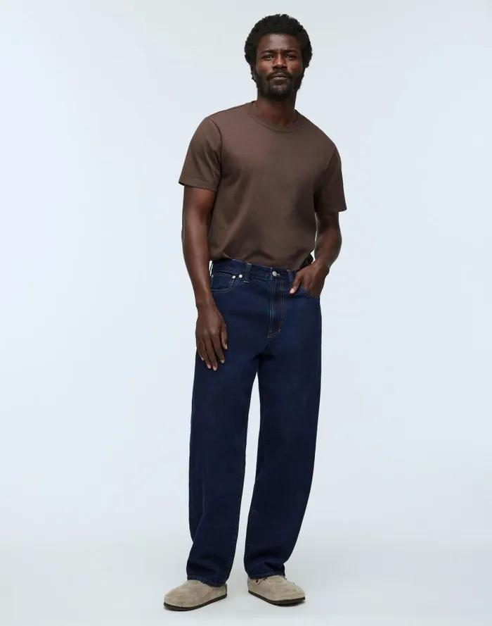 Men The 1991 Loose Straight Jean Rinse Madewell Jeans