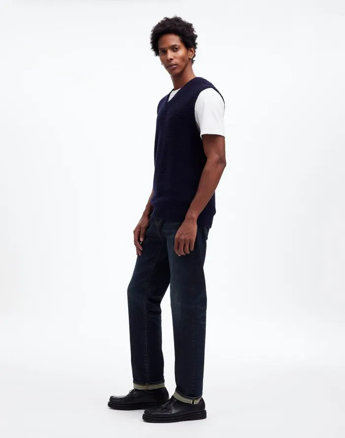 Men The 1991 StraightLeg Stretch Selvedge Jean Kinney Wash Madewell Jeans