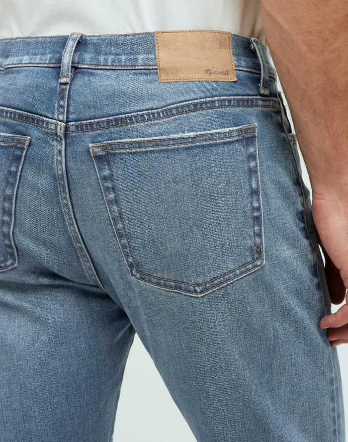 Men The 1991 StraightLeg Stretch Selvedge Jean Loyola Wash Madewell Jeans