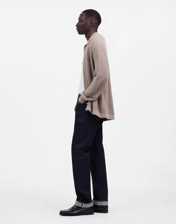 Men The 1991 StraightLeg Stretch Selvedge Jean Rinse Madewell Jeans