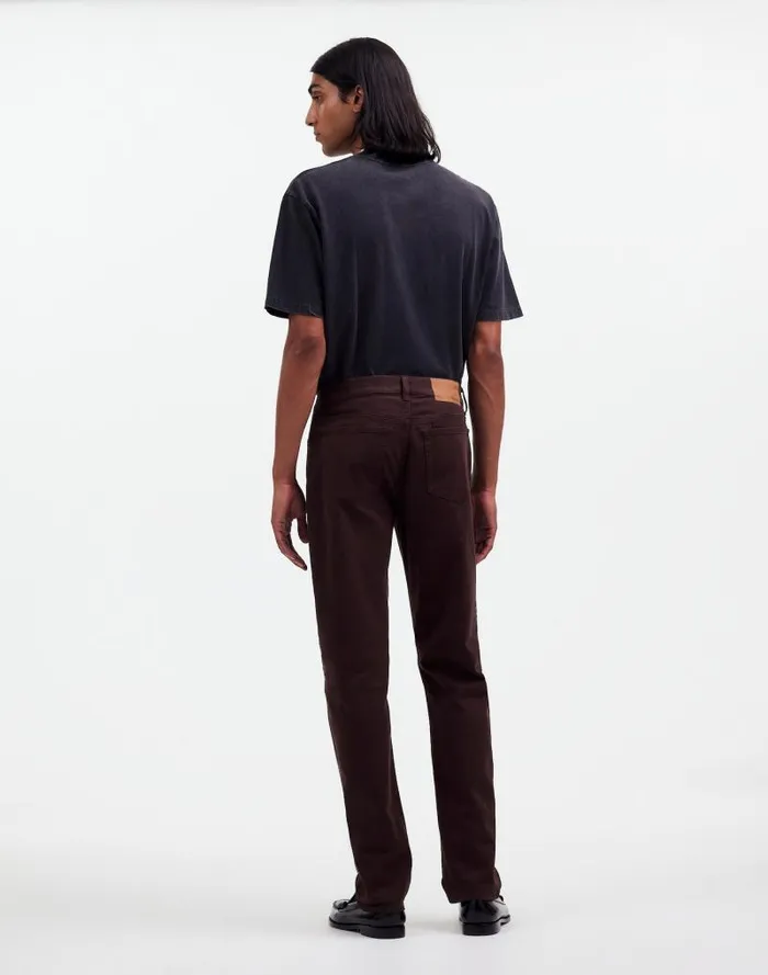 Men The Allday 1991 StraightLeg Pant Dark Carob Madewell Jeans