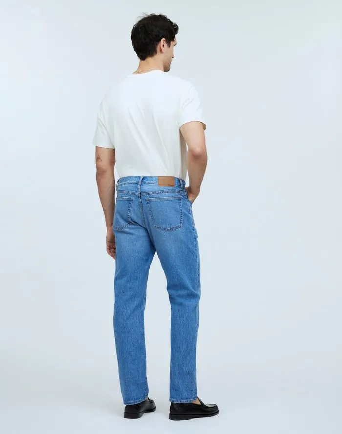 Men The Athletic 1991 StraightLeg Jean Mainshore Wash Madewell Jeans