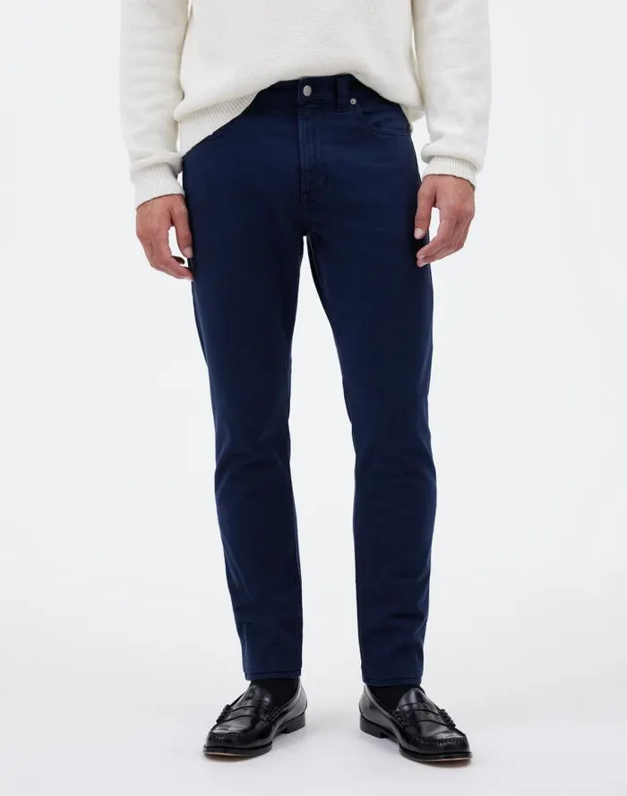 Men The Athletic Allday Slim Pant Deep Indigo Madewell Jeans