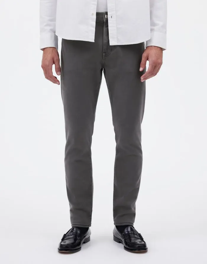 Men The Athletic Allday Slim Pant Thunder Cloud Madewell Jeans