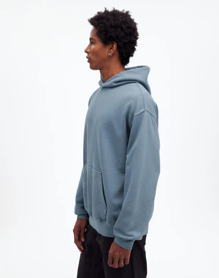 Men The McCarren Midweight Hoodie Sweatshirt Teapot Blue Madewell Hoodies and Sweatshirts
