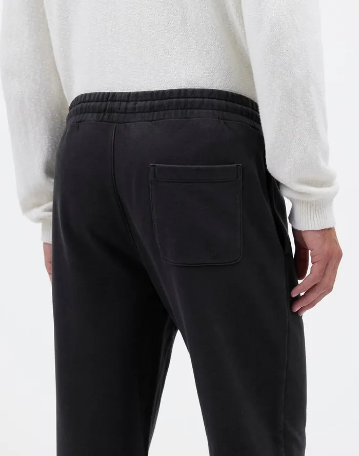Men The McCarren Midweight Sweatpant Almost Black Madewell Hoodies and Sweatshirts