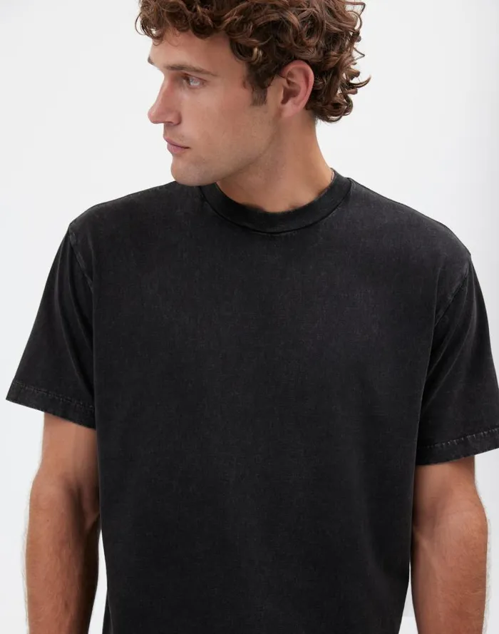 Men The Vintage Tee Almost Black Madewell Tees