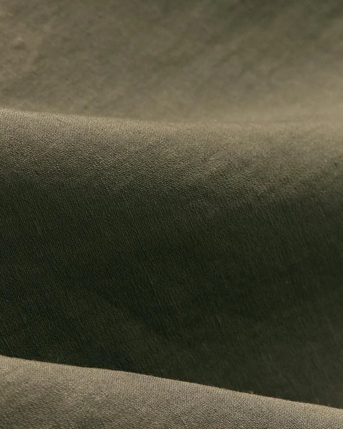 Men Theory Blazers Jackets Clinton Blazer In Good Linen Dark Olive
