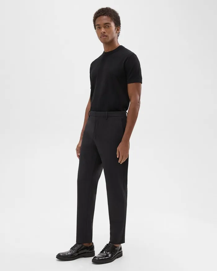 Men Theory Pants Curtis Pant In Precision Ponte Black