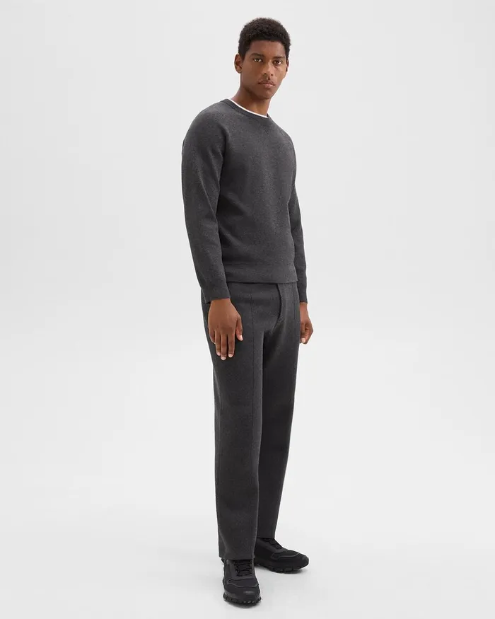 Men Theory Pants Relaxed Pant In Light Bilen Pestle Melange